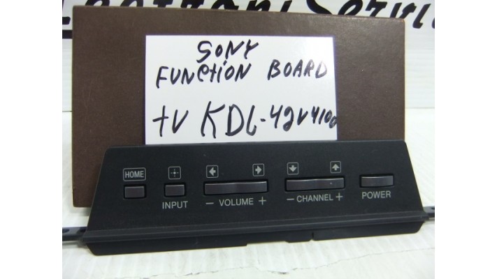Sony KDL-42V4100 tv  function board